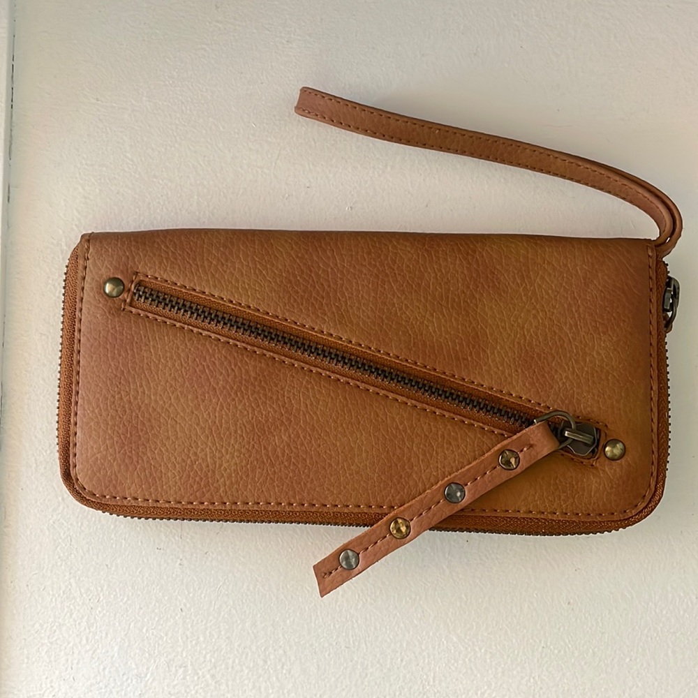 NEW w/o tags Free People Vegan leather wallet